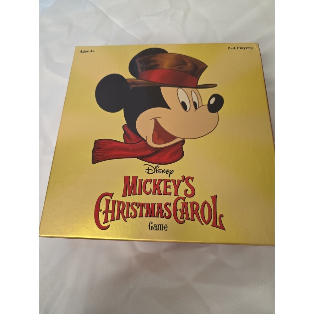 2022 Disney Mickey's Christmas Carol Holiday Game Funko 2-4 Players New Sealed